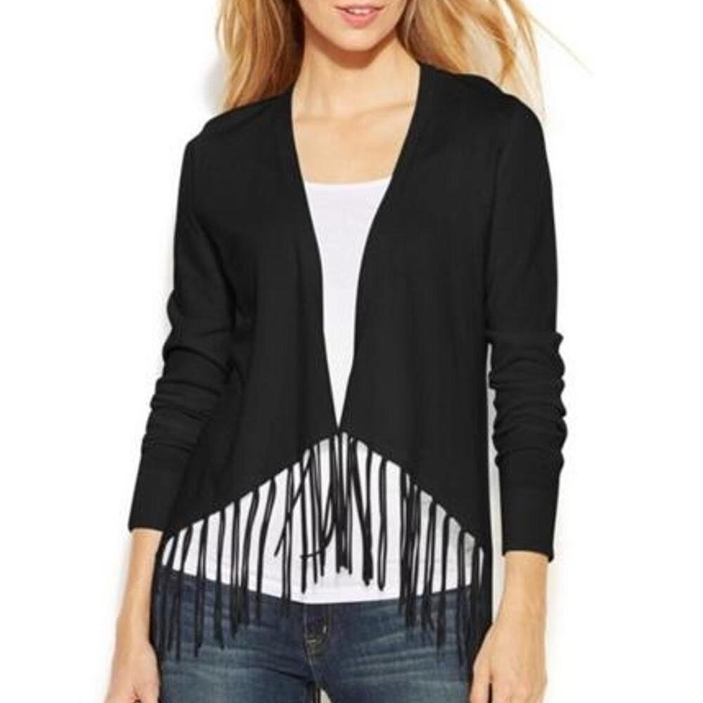 Michael kors flyaway fringe trim open